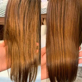 ロング 艶カラー/ハイトーン Anjuのヘアスタイル