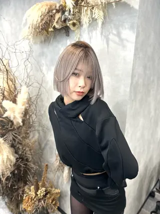 ショート カラー 黒崎 懸のヘアスタイル