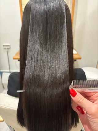 ロング KAEDE💖 縮毛矯正/艶カラーのヘアスタイル