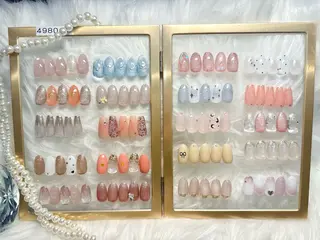 ネイル 🩷🩵mm.大宮 Riyo🧸🩵🩷のネイルデザイン