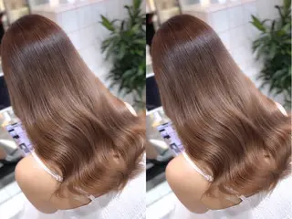 ミディアム カラー 髪質改善サロン Sea shinjuku 新宿南口【シー シンジュク】所属・髪質改善/韓国ヘア レイヤー/新宿/ロミのヘアスタイル