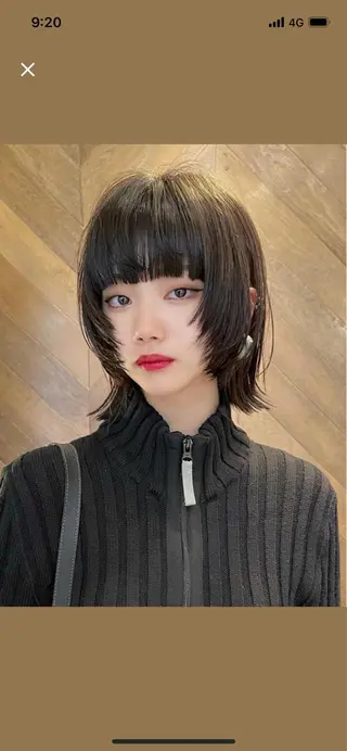 ショート カラー SALOWIN所属・ブリーチ✨ ボブ✨レイヤーのヘアスタイル