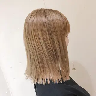 ミディアム カラー パーマ ヘアアレンジ 【ツヤ髪美容師】 ツダケイスケのヘアスタイル