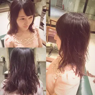 セミロング 松村 崇弘のヘアスタイル