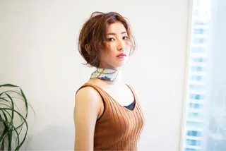 ショート 🤍韓国風ヘア 柴田真帆🤍のヘアスタイル