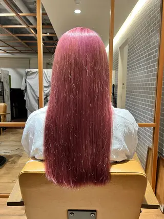 ロング カラー CLAPS富岡所属・おの ももか /京急富岡のヘアスタイル