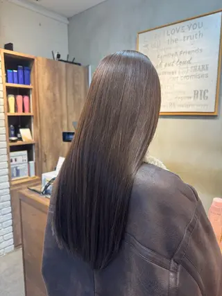 ロング カラー 暖色カラー🤎Red Neo meiのヘアスタイル