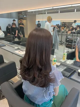 セミロング カラー 年内期間限定 🫧まゆ🫧のヘアスタイル