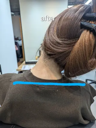 スパニスト 中川のヘアスタイル