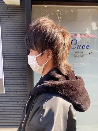 メンズ 折本 沙織のヘアスタイル