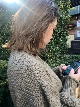 ミディアム カラー PALAN K-Beauty SHINJUKU所属・“ミニモ最高評価獲得 “代表"Kohei"のヘアスタイル