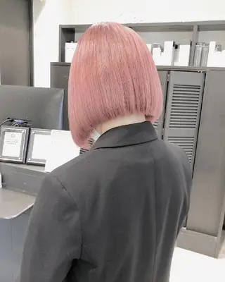 ショート カラー ヘアアレンジ TOMONA👑 GiseL梅田店のヘアスタイル