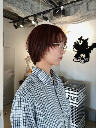 ショート groovy所属・学芸大学/bob/ Sakuraのヘアスタイル
