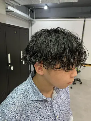 パーマ 金子勇希🔥パーマ 比率90%以上🔥のヘアスタイル