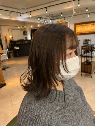 ミディアム 💛ハイトーン💛 りむのヘアスタイル