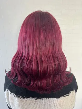 セミロング カラー 平井 沙希のヘアスタイル