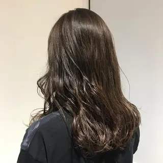 ロング カラー 神奈川大学最寄り白楽 三本松巧のヘアスタイル