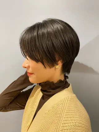ショート ase.糸島店所属・UEDA AYAのヘアスタイル