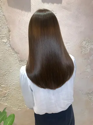 セミロング レイヤーカット/ 顔周り 五島巨幹のヘアスタイル