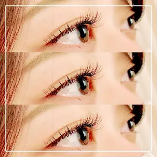 マツエク・マツパ KNACK eye lash RISAのマツエク・マツパデザイン