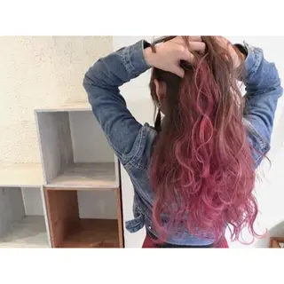 ロング カラー 心斎橋 美髪職人 近江のヘアスタイル