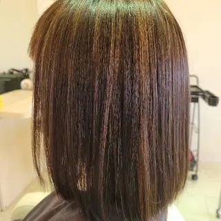 ミディアム 蓑輪 暁世のヘアスタイル