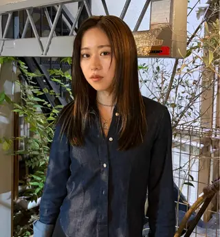 ロング Miyazaki Minoriのヘアスタイル