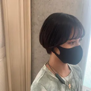 ショート SALOWIN川崎WEST店所属・🌷川崎/アレンジ/ 暖色ボブ/コトネ🌷のヘアスタイル