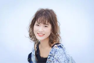 ミディアム カラー ヘアアレンジ 池田識之 髪質改善のヘアスタイル