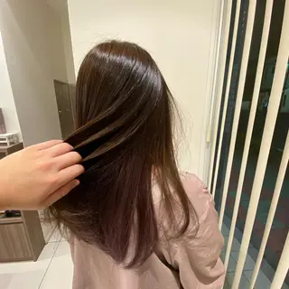 ロング カラー 髪質改善カラー/店長 宮内秀峰のヘアスタイル