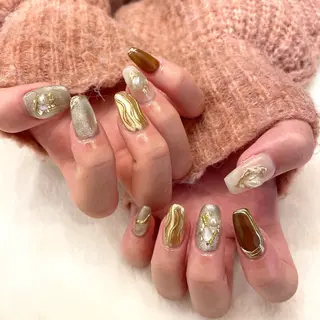 ネイル Sea  nail by emaのネイルデザイン