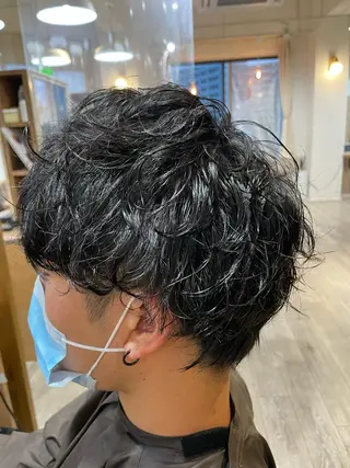 メンズ 髪質改善特化美容師 久万祐人のヘアスタイル