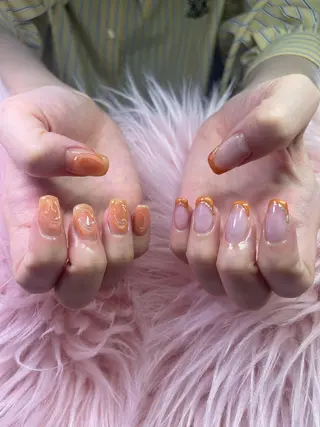 ネイル ネイルサロンキュアイスト所属・キュアイスト アコパラジェル調布のネイルデザイン