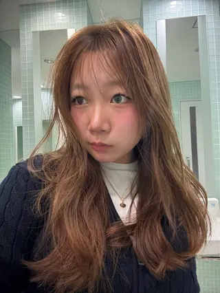 ロング 透明感カラー💙 髪質改善✨タイガ✨のヘアスタイル