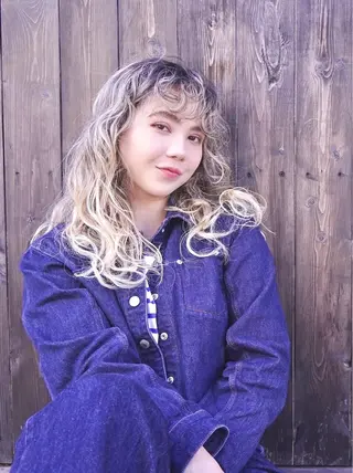 ロング カラー 髪質改善/ヘアケア coiiはしもとはなのヘアスタイル