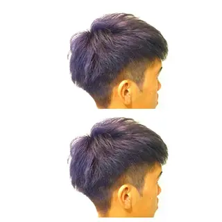 ショート カラー メンズ サトウ レンマのヘアスタイル