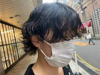 ショート パーマ 半個室女性salon 🩰Natsumiのヘアスタイル