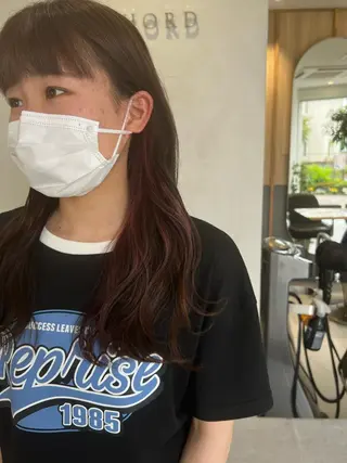 セミロング カラー 🦄Rena 🦄のヘアスタイル