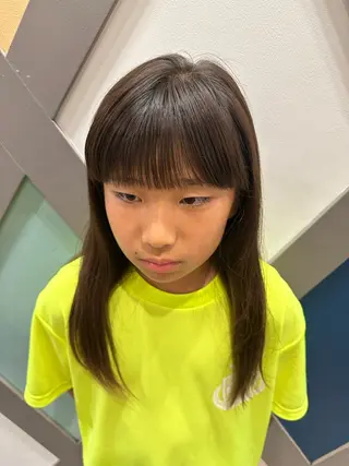 キッズ 【echelle】 あむのヘアスタイル