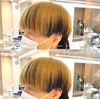カラー メンズ 心斎橋本町メンズ 美容師ユースケのヘアスタイル