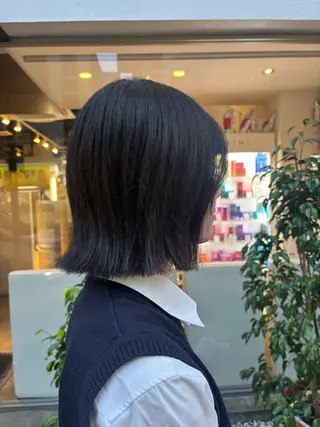 ミディアム HAIR ＆ MAKE Seek　八王子所属・SEEK八王子 アイナ🖤:のヘアスタイル