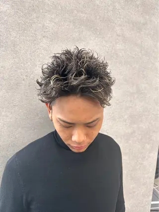 ショート カラー メンズ ⚡️メンズ特化⚡️ RYUKIのヘアスタイル