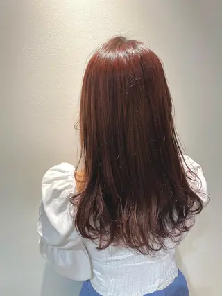 セミロング カラー Kou所属・💜髪質改善美髪💜 星野清光のヘアスタイル