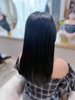 ロング カラー 大宮/韓国ヘア/ yuzuki🌙のヘアスタイル