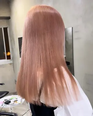 カラー 渋谷🎨エクステ× ブリーチ特化🎨レンのヘアスタイル