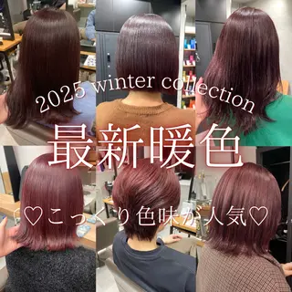 カラー 暖色レイヤー 🥀REIRIのヘアスタイル