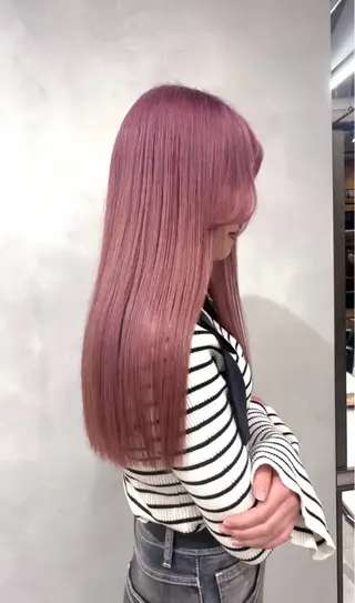 ロング カラー 似合わせ小顔ショート /akane🐰♥️のヘアスタイル