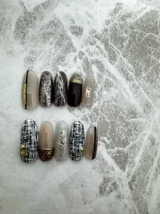 ネイル Nail salon LUCAS,K 《ネイルサロンルーカス》千葉中央 スカルプ所属・LUCAS 千葉 AOI💅🏾💕のネイルデザイン