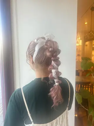 ロング Lutz. hair design所属・sanaha🎀 カラーモデルのヘアスタイル