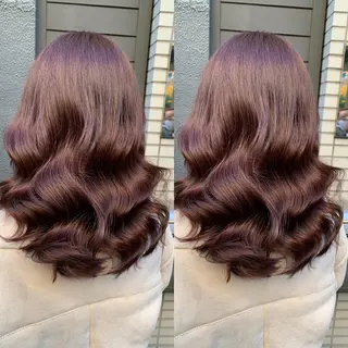 ミディアム カラー 髪質改善特化 ミサワコウキのヘアスタイル